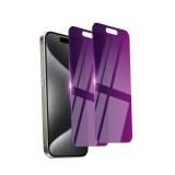 Ifaeveus 2 Pack Privacy Screen Protector for iPhone 15 Pro Max Tempered Glass for 15 ProMax 6.7inch Private Saver Anti-Spy Anti-Blue Light Eye Protection Anti-Scratch Full Coverage