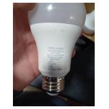 4 Pack Dusk to Dawn LED Light Bulbs 10W(75W Equivalent), 3000K Soft White 1100LM,E26 A19 Automatic Sensor Bulb, Built-in Photocell Detector for Garage Door, Porch, Outdoor Lighting(Non-Dimmable)