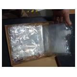 Maxdot 4 Pack 1L Collapsible Travel Water Bottles with Clip 33 oz Clear Foldable Water Pouch Container Bag for Hiking Backpacking Camping Travel Emergency