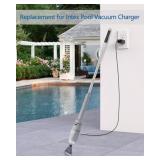 Replacement for Intex Pool Vacuum Charger Compatible with Intex 28620 28620E 28620EP CL1704 Handheld Rechargeable Pool Vacuum Power Cord, ETL Listed Swimming SPA Pool Vacuum Power Supply Charger