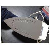 BLACK+DECKER Easy Steam Compact Iron for Clothes, Automatic Shutoff, Nonstick Plate, Light Weight, 1200 Watts