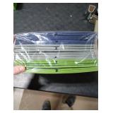 Lanrinwon 11 Inch Fabric Collapsible Storage Cubes,6 Pack Colored Closet Storage Bins with Metal Handles Foldable Cube Baskets for Organizing Clothes, Toys, Booksï¼Green, Gray, Dark Blueï¼