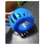 Ecolution Micro-Pop Microwave Popcorn Popper 3QT - Temperature Safe Glass w/Multi Purpose Lid (Large  Blue)