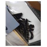 Graduation Decorations 2025, 24 PCS Class of 2025 Double-Sided Centerpieces with Sticks, Black Glitter Grad Table Toppers and Party Supplies for Cake or Photo Booth