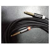 Yumiwoow 2Pack 16Ft 3.5mm TRS to Dual 6.35mm Stereo Cable 1/8 TRS to Dual 6.35mm 1/4 TS Mono Y Splitter Audio Cord Adapter for Smartphone, Mixer,PC, CD Player, Speakers and Home Stereo System