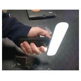 FULEN 2 Pack Picture Lights for Wall,Battery Operated Wall Sconce Rechargeable,LED Wall Light Cordless with Remote,3 Color Temperature, Art Lights for Painting,Frame,Gallery,Dartboard Lights,Black