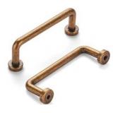 Brass Cabinet Pull Handles - 2 Pack