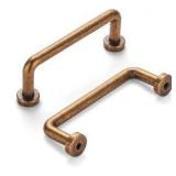 Brass Cabinet Pull Handles - 2 Pack