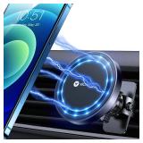 VICSEED for MagSafe Car Mount [Upgraded Strongest Magnet Power] Magnetic Phone Holder for Car Vent 360 Adjustable Magnetic Car Phone Holder Mount for iPhone 17 Pro Max 16 15 14 13 12 Plus Mini
