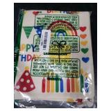 silenwest Gift Bag for Girls Boys Men Women Birthday with Message Card, 20 Large 12 Small,Reusable Premium Canvas Drawstring Bags