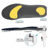 Endoto Insoles for Blundstone Men & Women Shoes, Classic Footbed Footwear Inserts for Comfort & Shock Absorption(Size: US 7-8 Men / 9-10 Women)