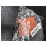 Head Net with Drawstring - 522 Ultra Fine Holes, 19-21 Extra Large Coverage, Fits All Hats, Breathable Mesh Netting Face Mask for Camping, Hiking, Fishing - Waterproof Pouch Include (1 Pack, Unisex)