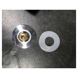 Omruciy Universal Bathroom Sink Stopper - Upgraded Pop Up Sink Drain Strainer, Fits 1.1-1.5 Inch U.S. Standard Drain Holes - Anti-Clogging Filter with Sink Hair Catcher - Pure Brass Sink Drain Stopper