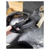 Pro For Sho 34dB NRR Hearing Protection Ear Muffs Highest NRR in Compact Design Ear Protection for Shooting, Gun Range, Industrial, and Sensory Use Fits Adults to Kids (Black)