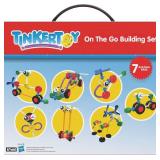 TINKERTOY On The Go Building Set - 65 Parts - Ages 3 & Up - Creative Preschool Toy *missing pieces