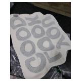 UNIBATH You Look Good Bath Mat Green Bathroom Rugs Funny Cute Bathroom Decor Preppy Small Cool Rug Non Slip Microfiber Washable Absorbent Shower Rug, 25x21