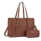 Lovevook Professional Laptop Tote with Matching Clutch