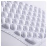 COOLOMG Youth Baseball Padded Shirt Kids Chest Protector Rib Heart Guard Sternum Protection for Football Softball Lacrosse Rugby White L