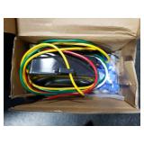 2 to 3 Wire Trailer Tail Light Converter, 2 to 3 Wire Splicing Trailer Converter Electrical System Wiring Harness Adapter Us Type