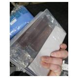 Sunnychicc 2 Pcs Mezzaluna Ulu Knife and Cutting Board Set Rocker Chopper Slicer Cutter with Stand Cutting Board Mezzaluna Chopper Alaskan Ulu Knife Kit for Onion Vegetable Mincing Tool(Walnut Wood)