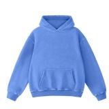 Dnzzs Acid Wash Hoodie Super Soft Sweatshirt for Mens Pullover Oversized Men