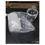 Hacaroa 2 Pack Acrylic Apothecary Jars with Airtight Lids, 46 Oz Clear Plastic Candy Cookie Jars for Candy Buffet, Decorative Bathroom Canister Container for Bath Salt, Vanity, Party, Wedding