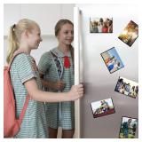 CHUNNIAO Black Magnetic Picture Frame 4X6 for Refrigerator,Photo Magnets Sleeves