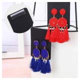 80 Pieces Earring Card Adapter Adhesive Lip Hanger Self-Adhesive Lip Adapter for Women Earring Necklace Card Display (1.5 x 0.5 Inch)