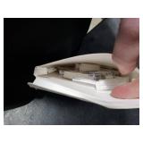 80 Pieces Earring Card Adapter Adhesive Lip Hanger Self-Adhesive Lip Adapter for Women Earring Necklace Card Display (1.5 x 0.5 Inch)