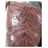 H.VERSAILTEX Modern Velvet Plush 4 Piece High Stretch Sofa Slipcover Sofa Cover Furniture Protector Form Fit Thick Velvet Sofa Cover for 3 Cushion Couch Width Up to 90 Inch (Sofa, Burnt Brick)