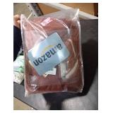 H.VERSAILTEX Modern Velvet Plush 4 Piece High Stretch Sofa Slipcover Sofa Cover Furniture Protector Form Fit Thick Velvet Sofa Cover for 3 Cushion Couch Width Up to 90 Inch (Sofa, Burnt Brick)