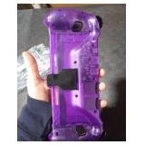 NexiGo Hall Effect Gripcon with Kickstand and HDMI Out for TV Docking, Hall Sensing Joystick for Switch/Switch OLED, Handheld Mode, 4K/1080P Supported HDMI and USB 3.0 Port, Purple