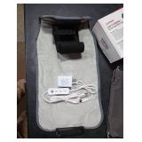 Comfheat USB Plug-in Back Heating Pad for Pain Relief, Electric Heated Back Wrap for Lower Back, Lumbar, Sciatica, Shoulder, Leg, with 3 Heat Settings & Auto-Off, for Men, Women (Not Chargeable)