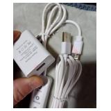 Comfheat USB Plug-in Back Heating Pad for Pain Relief, Electric Heated Back Wrap for Lower Back, Lumbar, Sciatica, Shoulder, Leg, with 3 Heat Settings & Auto-Off, for Men, Women (Not Chargeable)