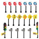 Building Toys City/Town/Village/Street Signs Set 15. Stop. Traffic Lights. Custom