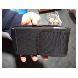 ACCKUO Phone Holster for Belt with Metal Clip and Magnetic Closure Compatible with iPhone 16/15/14/13/12 Pro and Non-Pro, Galaxy S25 S24 S23 S22 for Everyday Protection, M-Black