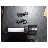 2 Pack LED Rechargeable Flashlight - 20000 Lumens Super Bright Tactical Flash Light, Compact & Waterproof, Long-Lasting Battery, Solar Flashlights for Home, Camping,Hiking, Emergencies, Adventures