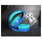 JoySpark Kids Bluetooth Headphones, Lightweight Wireless Headphones for Kids, 85/94dB Volume Limited, 60 Hours Playtime, Bluetooth 5.3, Over-Ear Toddler Headsets with Built-in Mic-Blue