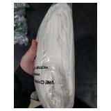 12Pairs White Cotton Gloves for Eczema and Dry Hands - Breathable Work Glove Liners - Moisturizing SPA Soft Jewelry Inspection Gloves - Stretchy Fit Cloth Gloves for Most Women