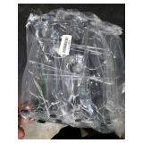 TomCare 4 Pack Space Saving Hangers 2Pack Tank Top Hanger and 2Pack Leggings Organizers for Closet Pants Hangers with 20 Clips Bra Organizers with 16 Hooks Stainless Steel Hanging Closet Organizer