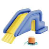 Pool Slide Inflatable Swimming Water Slide, Summer Swimming Pool Supplies Universal Trampoline Ladder Backyard Slide
