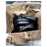 AAGUT Trampoline Stakes 16 Inch 8 Pack, 3/8 Inch Trampoline Tie Down Anchor Kit High Wind Heavy Duty, Black Coated Trampolines Accessories U Shaped Ground Rebar Stakes for Soccer Goal, Swing Set