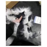 Light Up Fried Cat Rug Funny Aunt Bethanys Fried Pussycat Rug from National Lampoons Humour Christmas Vacation Decoration Carpet, Perfect White Elephant Gift for Family Friends (Color Lights)