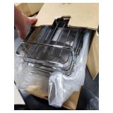 ODesign Shower Caddy 3 Pack-Shower Organizer Shelves Rack Rustproof SUS304 Stainless Steel for Bathroom Storage&Kitchen-No Drilling Adhesive Shower Caddy Shelf Dorm Room Essentials-Silver