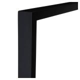 Ambiance Gallery Wood 1.5 Deep Picture Frames - 12x16 Black Wood Frame, Shatter-Resistant Acrylic Glazing & MDF Backing, Horizontal or Vertical Wall Display