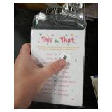 WOODAMORE Slumber Party Games For Girls 8-12 - Sleepover Games For Girls 10-12, Sleepover Party Game Ideas, Slumber Party Bingo Cards For Pajama Party Decorations, Sleepover Party Supplies for Girls