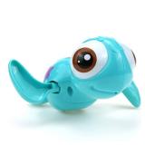 DUCKBOXX XX Wind-up Swimming Sea Turtles Bath Toy, No Battery Mold-Free Anti-Rust Interactive Montessori Toy for Kids 18M+ (Blue)