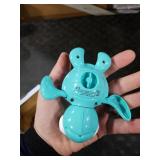 DUCKBOXX XX Wind-up Swimming Sea Turtles Bath Toy, No Battery Mold-Free Anti-Rust Interactive Montessori Toy for Kids 18M+ (Blue)