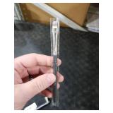 TEOYALL Flat Rounded Concealer Brush, Soft Dense Synthetic Bristles Blending Brush For Powder Cream Concealer Eyeshadow