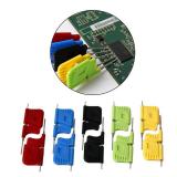 SDK08 Test Clip Ultra Small Clip Chip Foot Clip Micro IC Clamp SOIC/TSSOP/TSOP/SSOP/MSOP/PLCC/QFP/TQFP/LQFP/SMD IC Test Chip Mini Chips Adapters